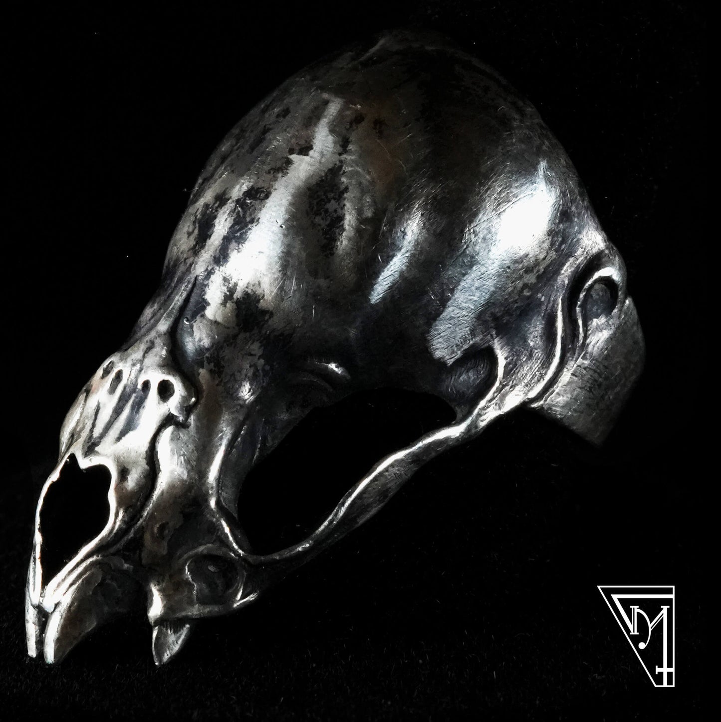 Bat Skull Ring