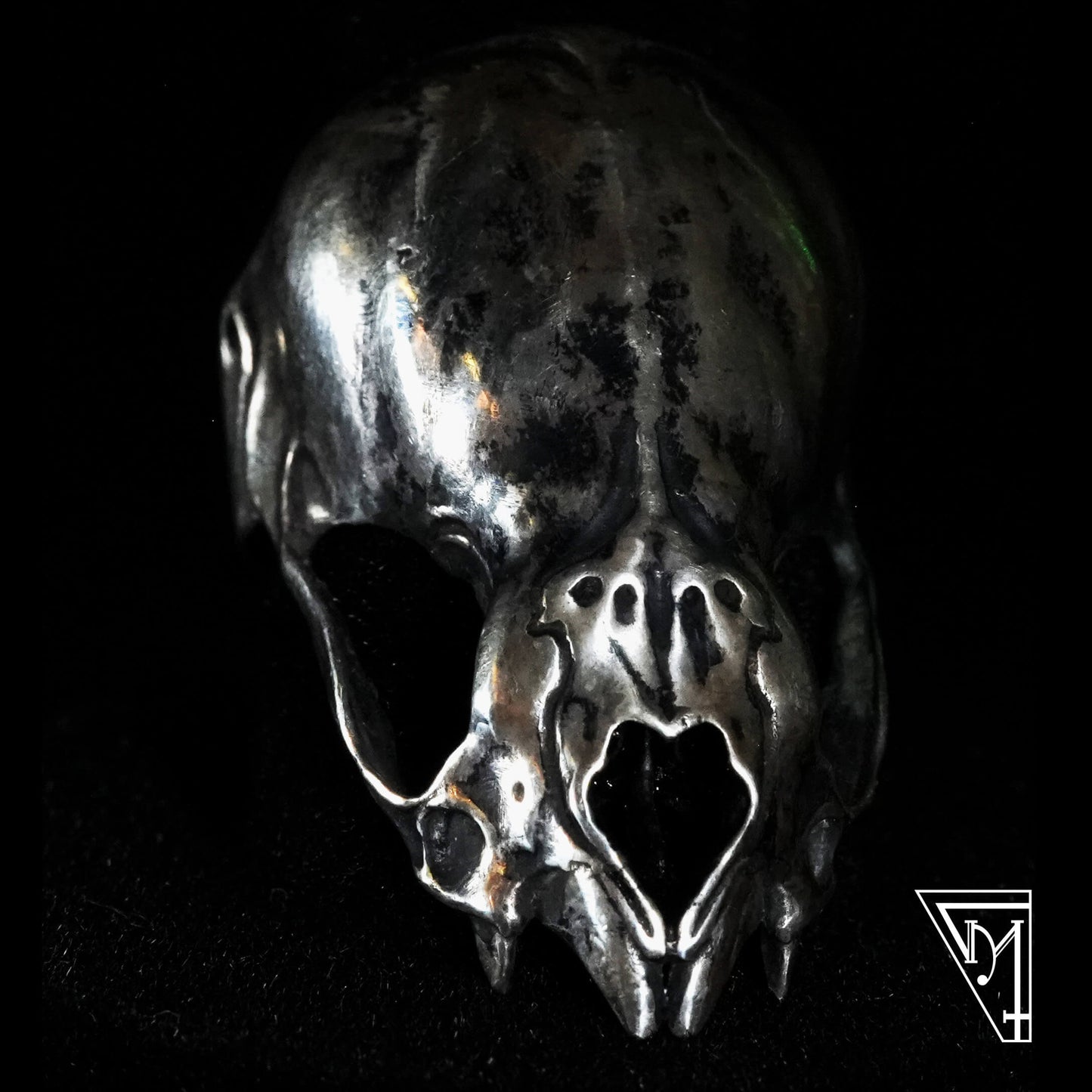 Bat Skull Ring