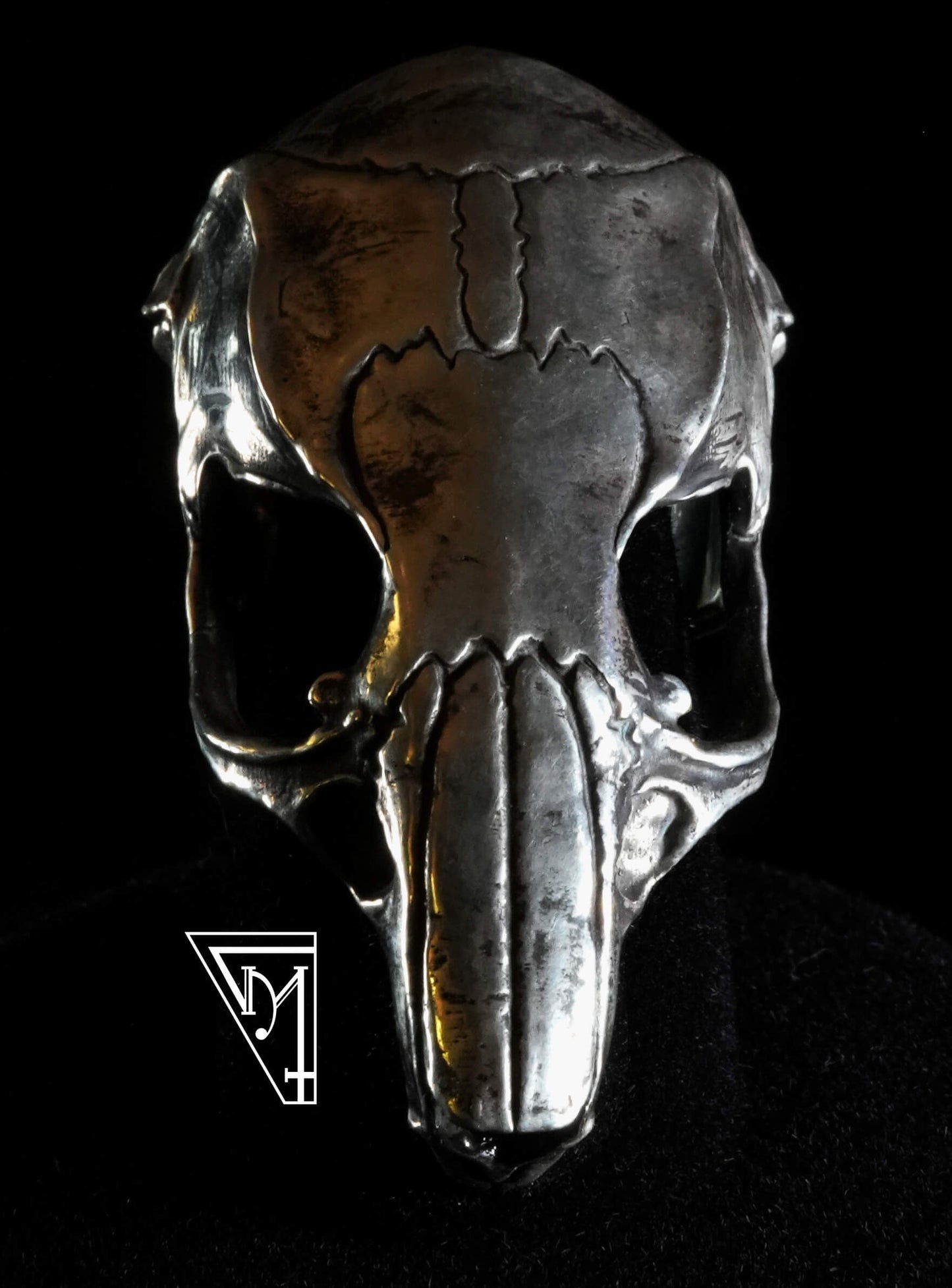 Rat Skull Ring