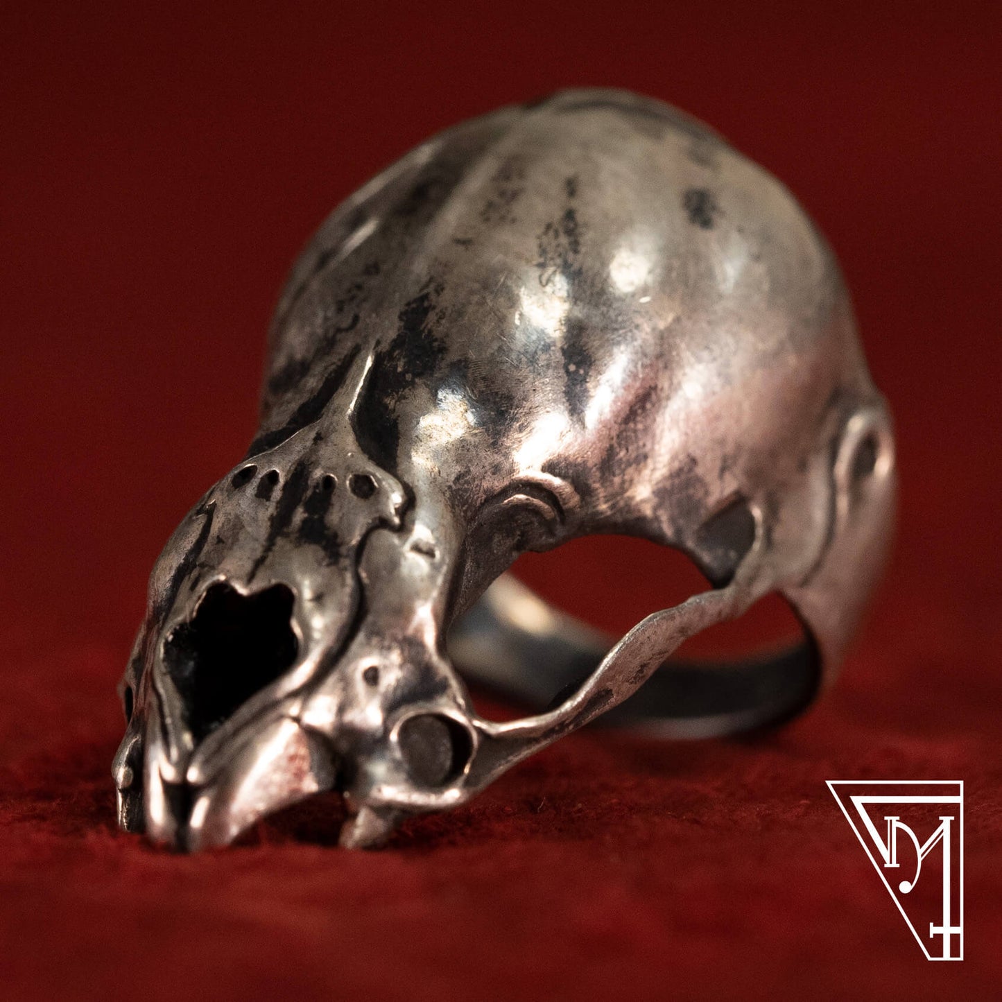 Bat Skull Ring