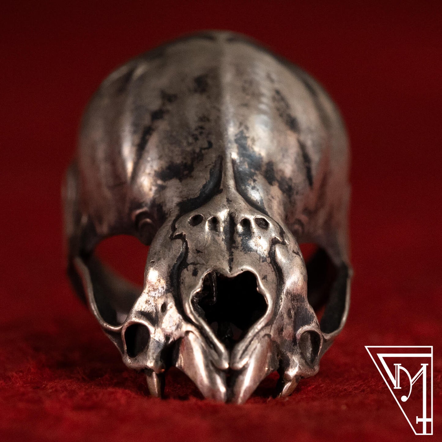 Bat Skull Ring