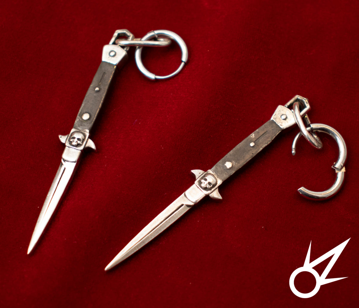 Switch blade earrings