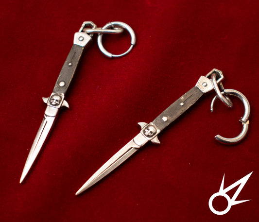 Switch blade earrings